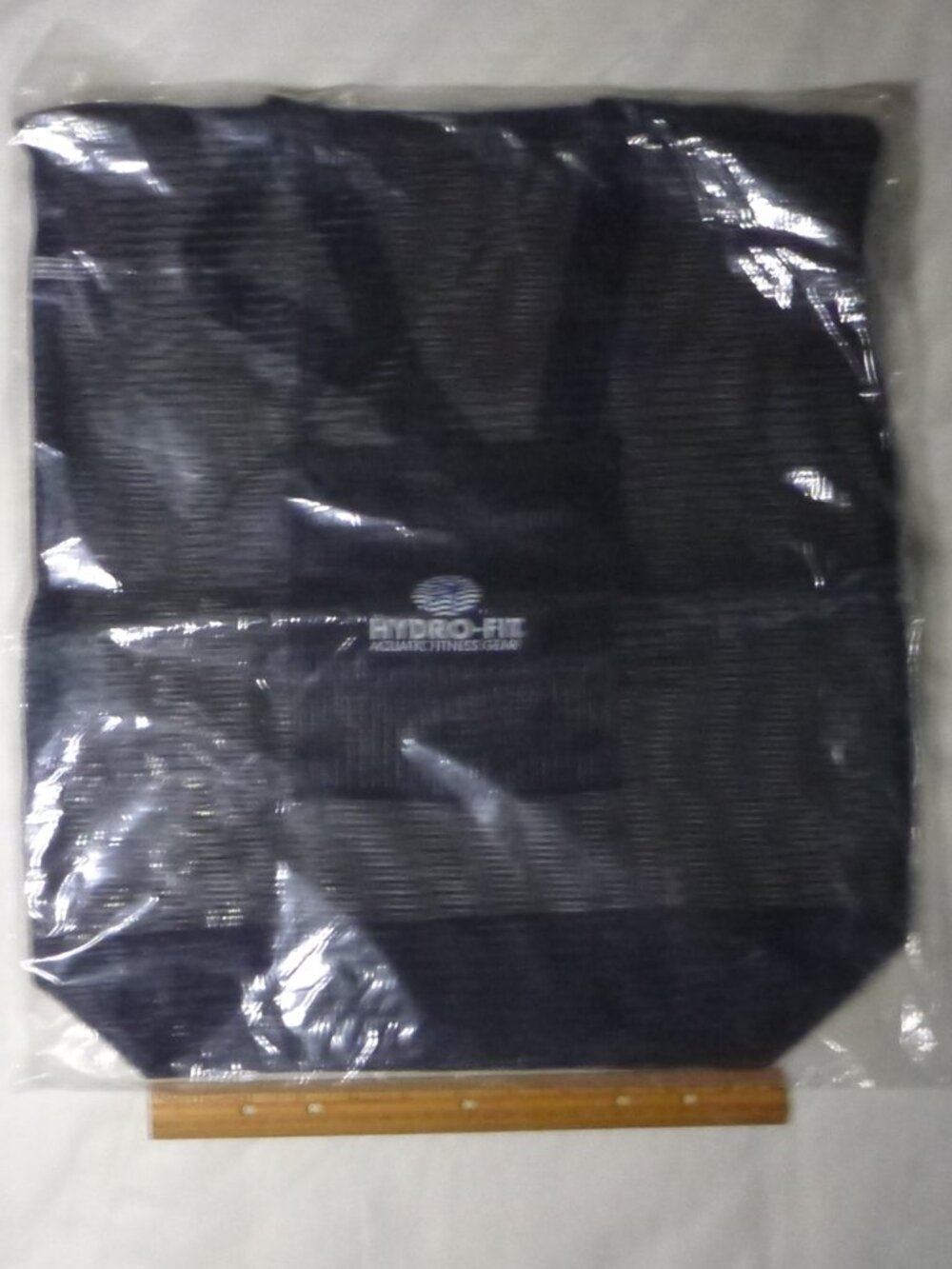 HYDRO-FIT Aquatic Fitness Gear Mesh Wet Sack Bag Black- New Unused